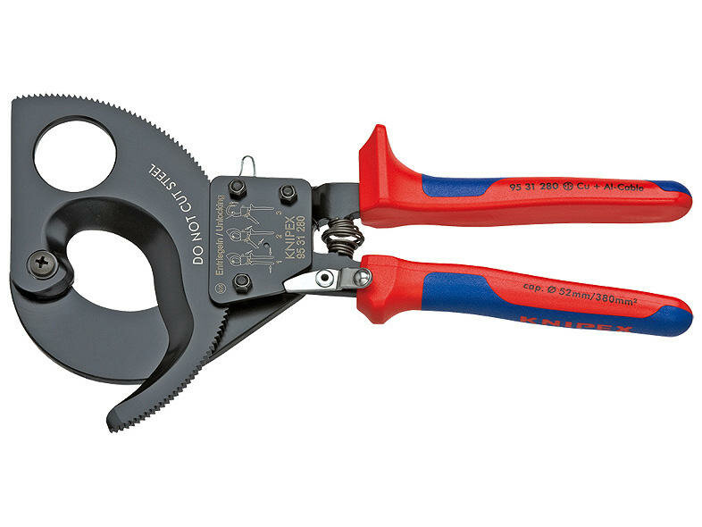 Кабелерез с трещоткой Knipex, 280 мм {KN-9531280}