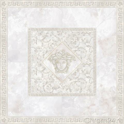 Versace Emote Rosone Onice Bianco керамогранит (156 x 156 см) (262600)