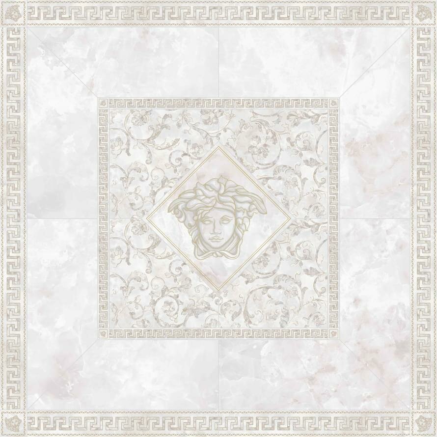 Керамогранит Versace Emote Rosone Onice Bianco 156x156 - Раздел: Строительные материалы, отделочные материалы
