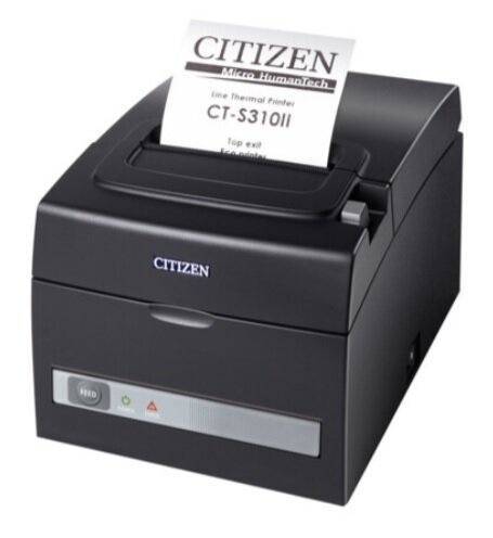 Чековый принтер Citizen CT-S310II, USB, Ethernet, черный (CTS310IIXEEBX)