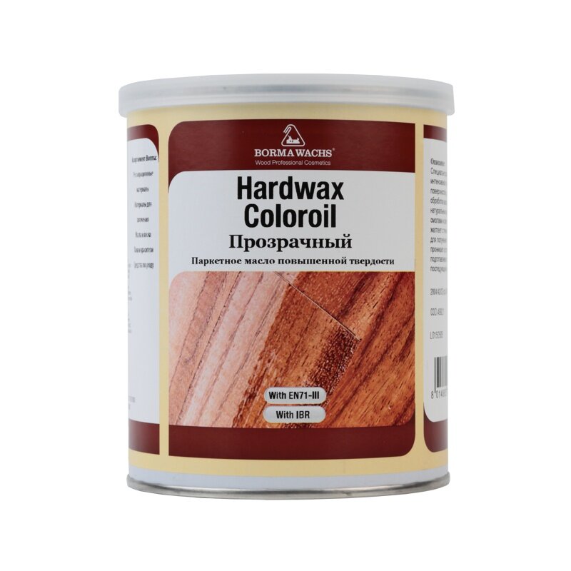 BORMA WACHS (Борма) Паркетное масло повышенной твердости Hardwax Color Oil - 5 л, Белый, Производитель: Borma