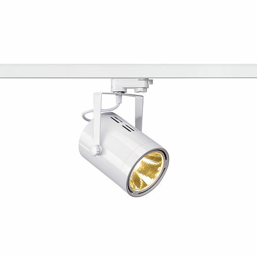 3Ph, Euro Spot Led Светильник С Cob Led 21Вт, 3000K, 1350Lm, 36°, Белый