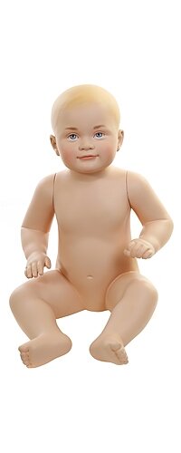 Манекен детский, скульптурный (с макияжем) MD-Baby 2