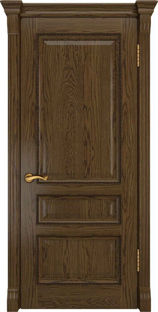 Дверь Люксор/Dveri Luxor/Фемида-2 ДГ - Светлый мореный дуб, двери шпонированные 2000x600