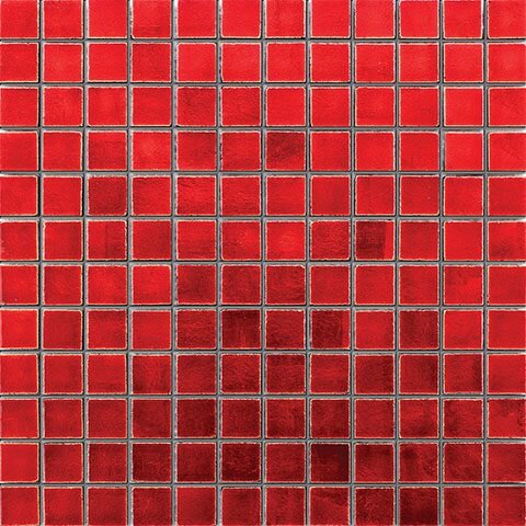 Мозаика Skalini MRC (RED)-2 лакированная 30x30 см размер чипа 23x23 материал Мрамор толщина 10 мм в уп. 0.45 м2