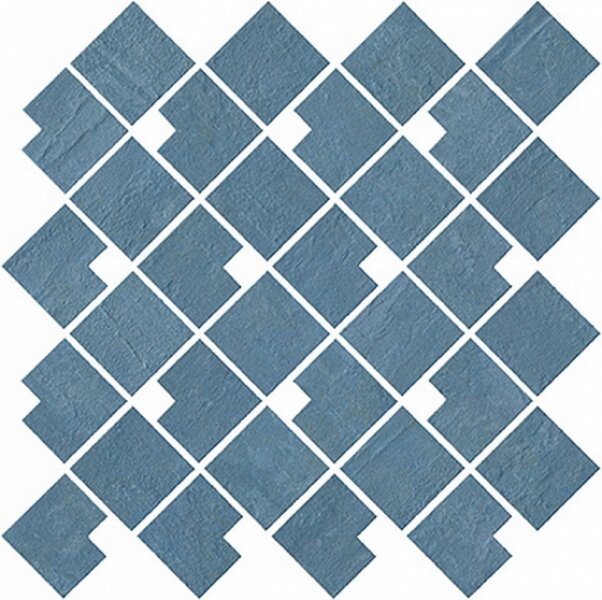 Мозаика Atlas Concorde Raw Blue Block Mosaico 28х28 9RBB