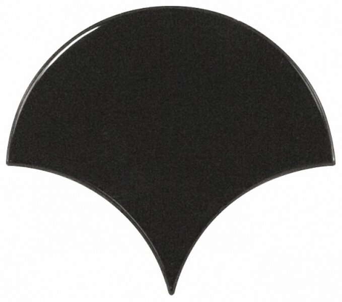 Плитка настенная Equipe Scale Black Fan 12х11 21967