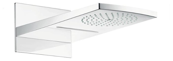 Верхний душ встраиваемый hansgrohe Raindance Rainfall 180 Air 2jet 28433400 хром