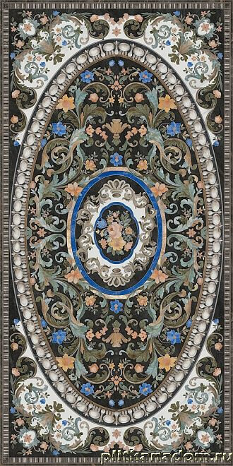 Керамическая плитка Kerama Marazzi Керама Марацци Ковры SG596102R-D Фиори обрезной лаппатированный Декор 119,5х238,5