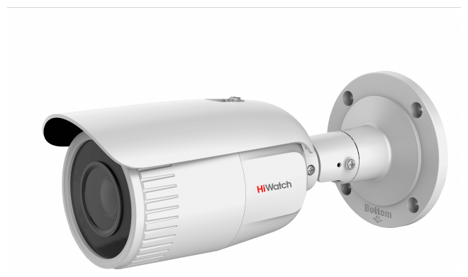 Видеокамера IP HiWatch DS-I256 2 Мп, 1/2.8quot; CMOS; 1920х1080 - 25 к/с; 2.8-12 мм; 0.01/0.018 лк; ИК подсветка EXIR 30 м; H.265/H.264/MJPEG; WDR 120дБ,