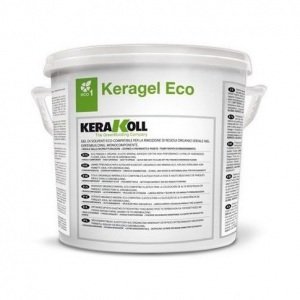 Гель Kerakoll Keragel Eco для удаления органических остатков перед укладкой новых покрытий, 5 кг