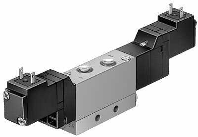 Распределитель с электроуправлением Festo MEH-5/3E-1/8-S-B