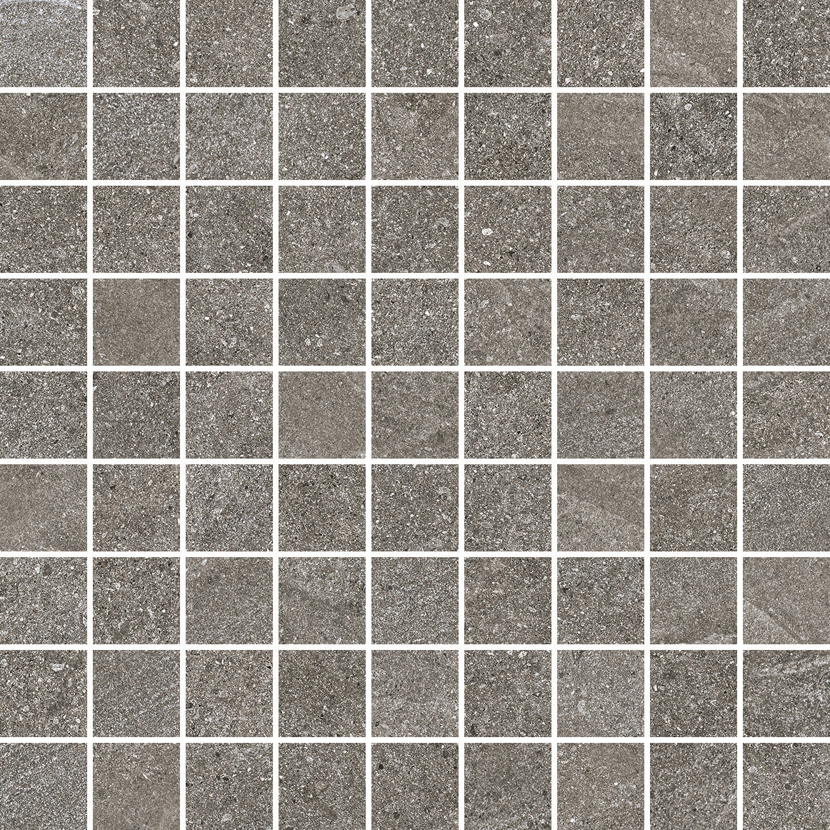 Мозаика облицовочная керамогранит Settecento Nordic Stone 17134-_Mosaico3,1*3,1SuReteGrey ( м2)