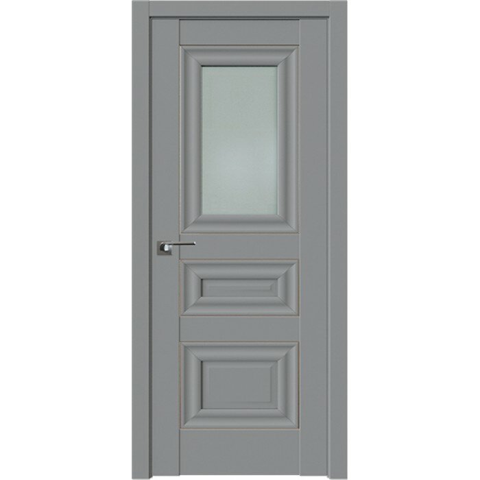 Дверь Межкомнатная деревянная, Профиль дорс 26U Манхэттен - со стеклом
