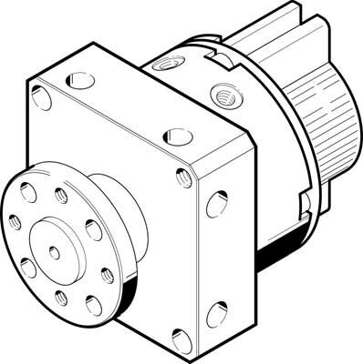 Неполноповоротный привод Festo DSM-10-180-P-A-FW