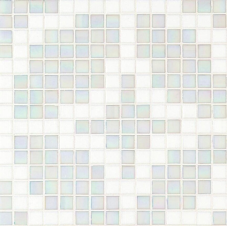 Мозаика облицовочная стеклянная Bisazza Decori 20 Etoiles Bianco ( м2)