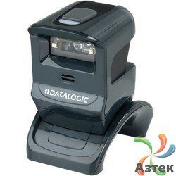 Сканер штрих-кода Datalogic Gryphon I GPS4490 2D Image, темный стационарный, интерфейс Multi-Interface, без кабеля