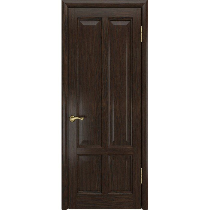 Межкомнатная деревянная дверь ТИТАН-3 (Мореный дуб, глухая) глухая, мореный дуб