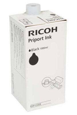 Чернила (коробка 6штук) для дупликатора тип 500 чёрные для Ricoh Priport DD5450 (6х1000мл)