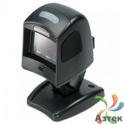 Сканер штрих-кода Datalogic Magellan 1100i 2D Image, темный стационарный, интерфейс Multi-Interface, без кабеля, подставка, без кнопки, ЕГАИС