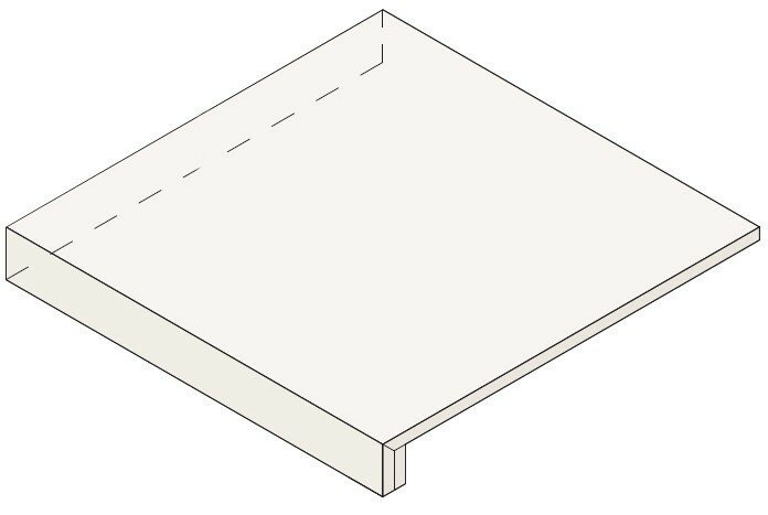 Керамогранит Atlas Concorde ARBOR Arbor Natural Scalino Angolare 33 DX (ANW2) 33x33 Керамогранит (33x33 см.)