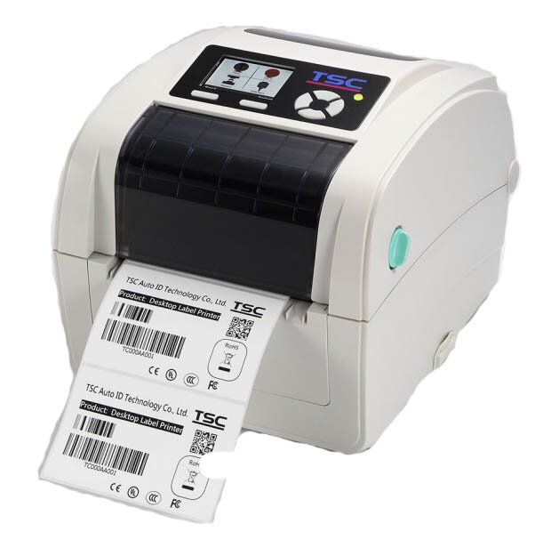 Термотрансферный принтер этикеток TSC TC310 + LCD, светлый (99-059A010-54LF)