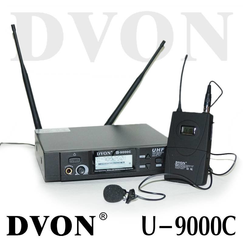 DVON U-9000C (LV) Радиосистема UHF, 1 петличный микрофон