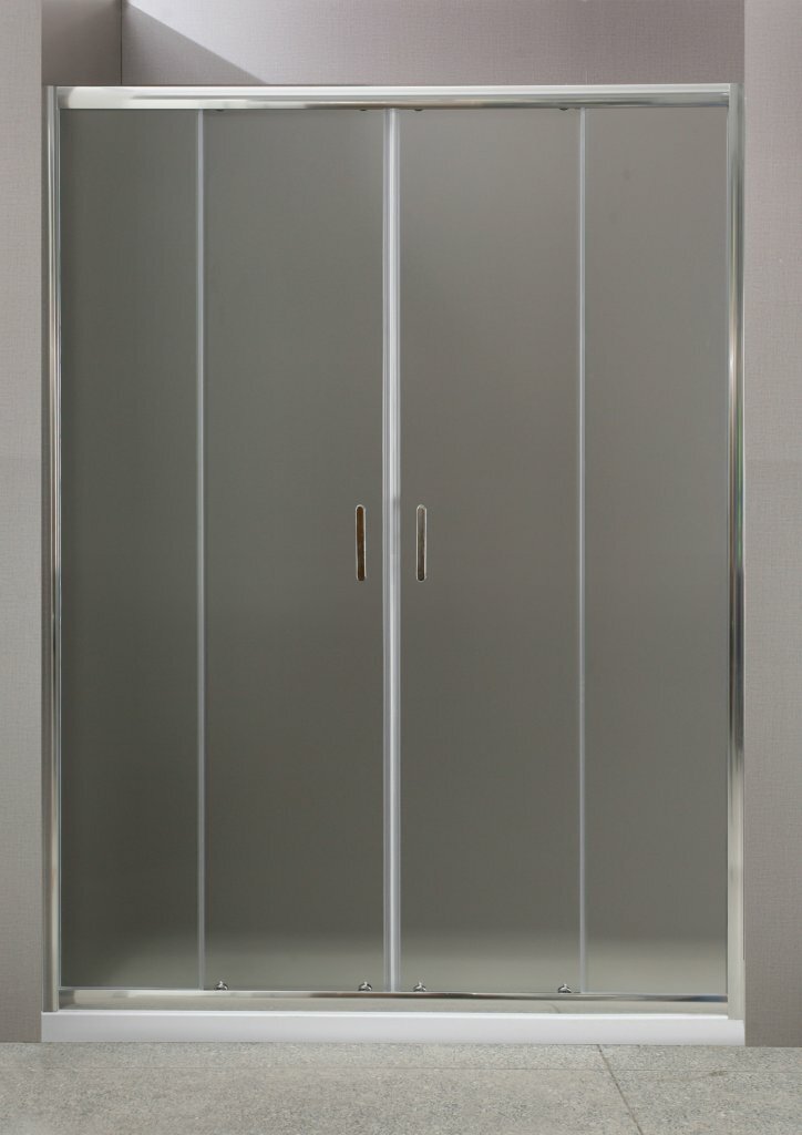 Душевая дверь в нишу BelBagno UNO-BF-2 1850x1800 Хром