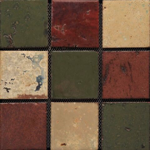 Мозаика Gaudi RUST-45(9) глазурованная 30x30 см размер чипа 98x98 материал Керамика толщина 10 мм