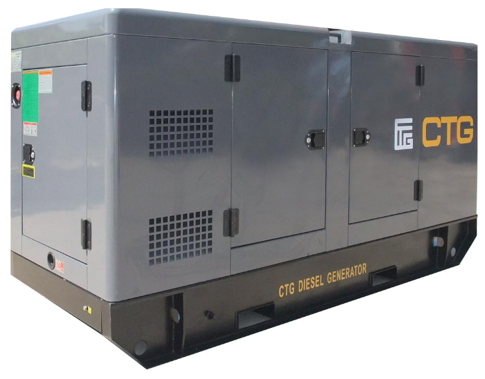 Дизельный генератор CTG AD-110RE в кожухе (75000 Вт)