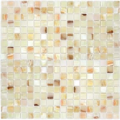 Мозаика Caramelle Pietrine Onice Jade Bianco Pol 30.5x30.5