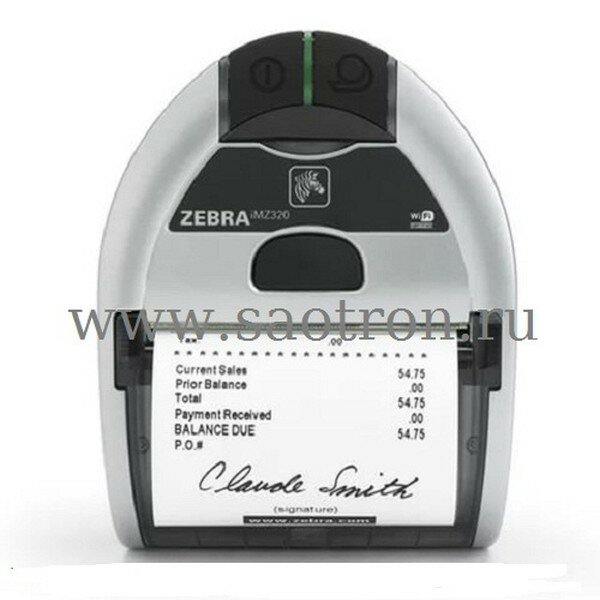 мобильный принтер этикеток zebra imz 320 (dt, 203dpi, usb, wi-fi) M3I-0UN0E020-00