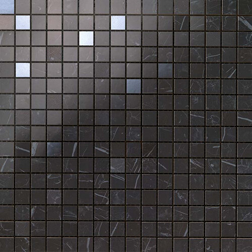 Мозаика Atlas Concorde Wall 9MQN Marvel Nero Marquina Mosaic Q 30,5x30,5