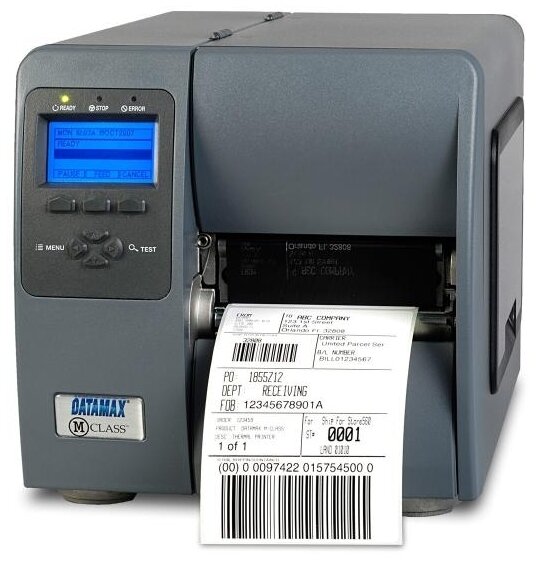 Принтер TT Datamax M-4210, 203dpi, 10ips, Serial/LPT/USB, 3.0quot; Media Hub