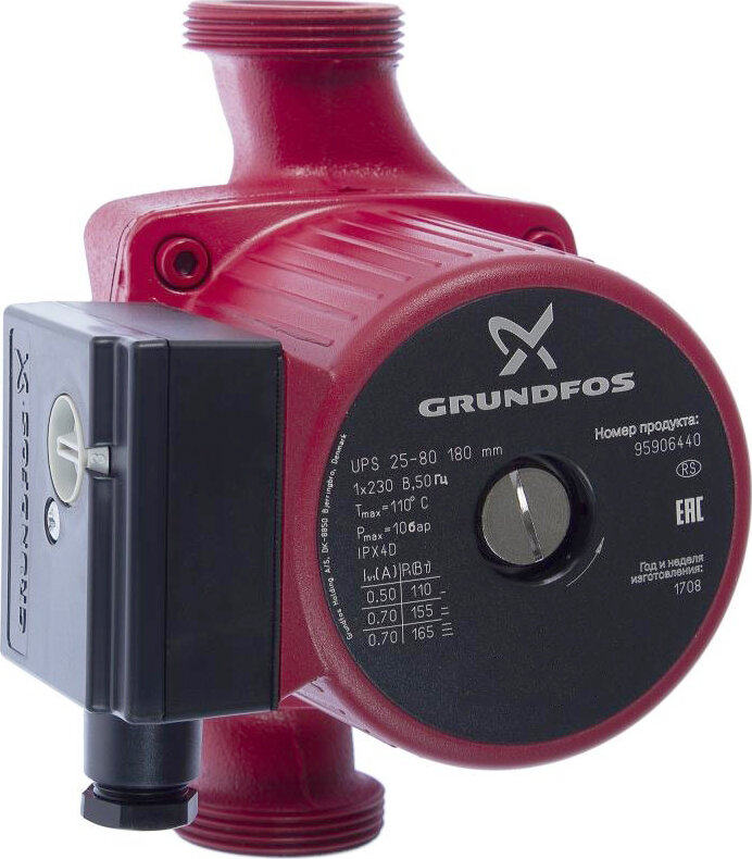 Циркуляционный насос Grundfos UPS 25-80 180