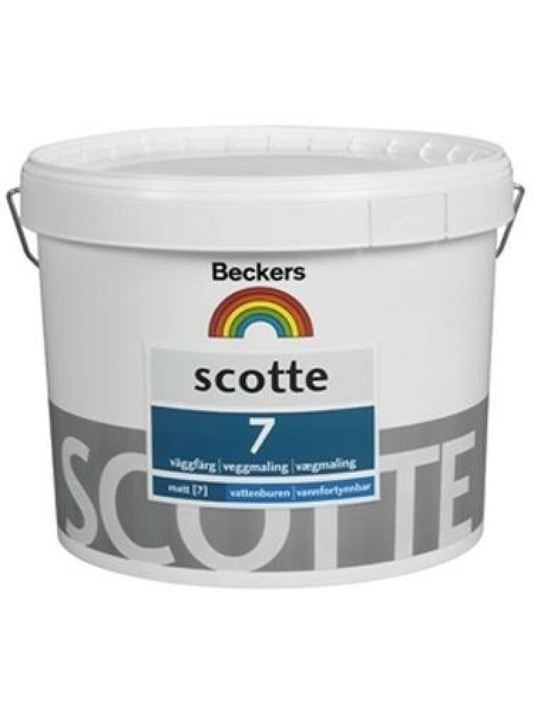 Краска Beckers Scotte 7 белая (9 л)