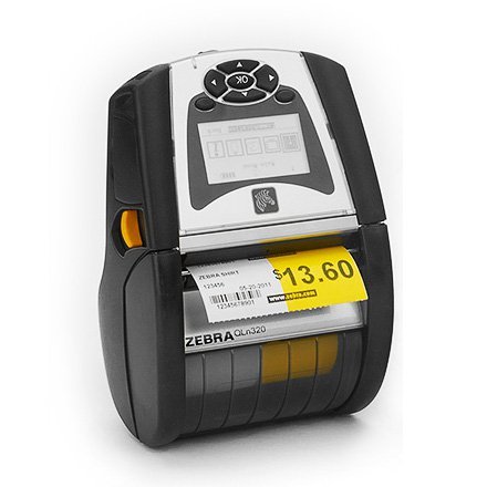Мобильный принтер этикеток Zebra QLn320, DT, BT QN3-AUBAEE11-00