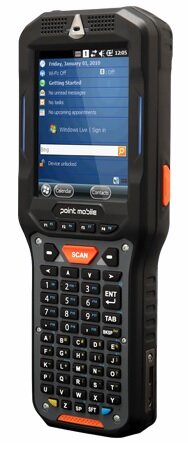 Терминал сбора данных Point Mobile PM450 (2D повышенной дальности, BT, WiFi, 3G, GPS, 512MB-1Gb, VGA, Android, std battery, alpha numeric) (P450G9L2457E0T)