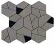 Boost Smoke Mosaico Hex Black (AN69) 25x28,5 Керамогранит