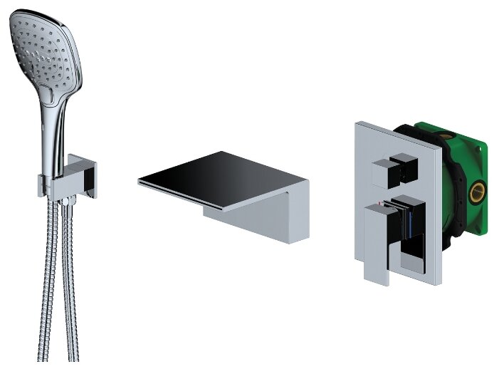 Душевой набор (гарнитур) встраиваемый Timo Selene 2064/00YSM Chrome хром