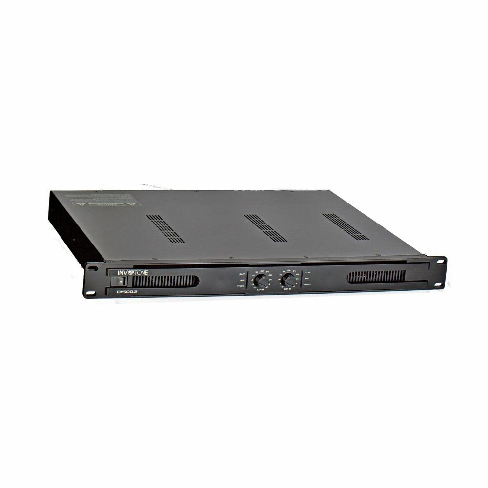 INVOTONE DV500.2 - двухканальный усилитель мощности, 70/100V