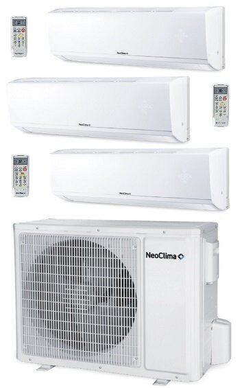 Мультисплит-системы NeoClima NS-07W-3 / NUM-24Q3