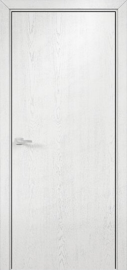 Оникс / Фортрез Межкомнатные двери шпон Гладкая от производителя Цвет: жемчужный ясень