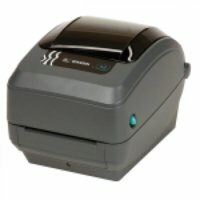 Принтер Zebra GX420t (GX42-102421-000); 203dpi, EU and UK Cords, EPL2, ZPL II, USB, Serial, Ethernet, Dispenser (Peeler)