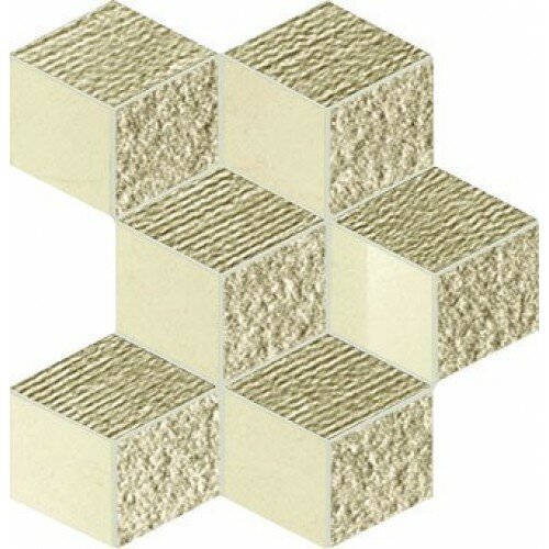 Мозаика Impronta Beige Experience Wall Rombo Beige Mosaico +24842 280x360 мм (Керамическая плитка для ванной)