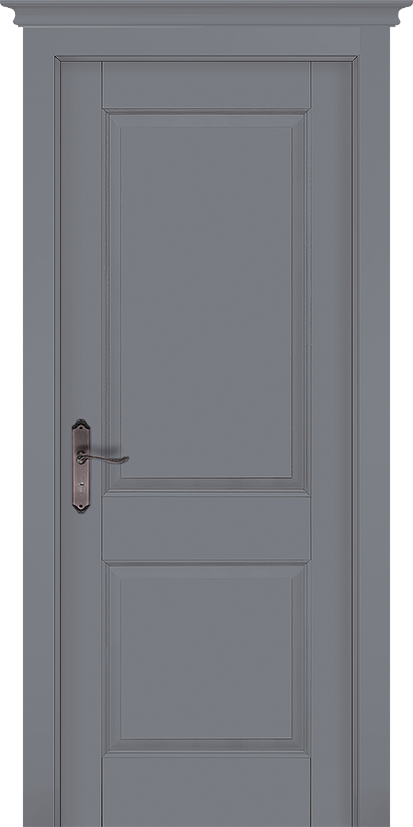 Дверь Ока/Dveri Ока/Элегия ДГ Эмаль грей, двери из массива ольхи 2000x800
