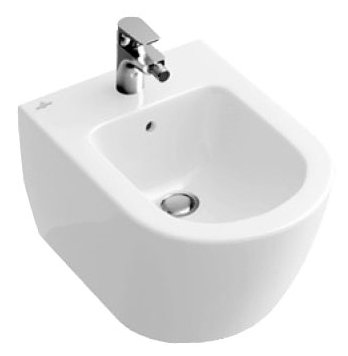 Биде подвесное Villeroy  Boch Subway 2.0 540600R1 с вертикальным выпуском