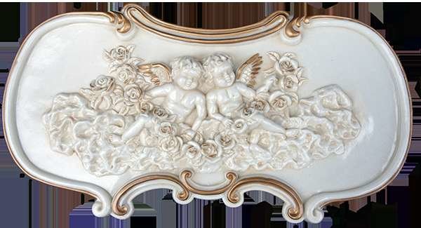 Декор настенный Infinity Ceramic Vaticano Camafeo Oro 760x400 мм (Керамическая плитка для ванной)