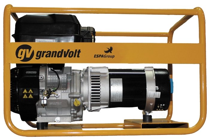Бензиновый генератор grandvolt GVB 7000 TX 35L (5200 Вт)