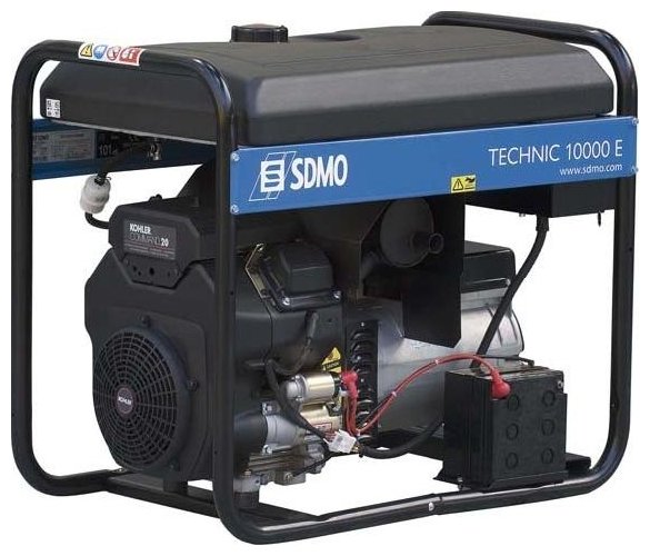 Бензиновый генератор SDMO Technic 10000E (9000 Вт)